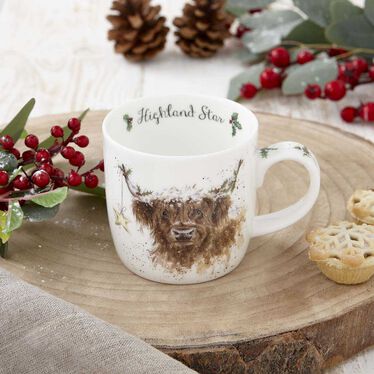 Wrendale Designs Highland Star Mug